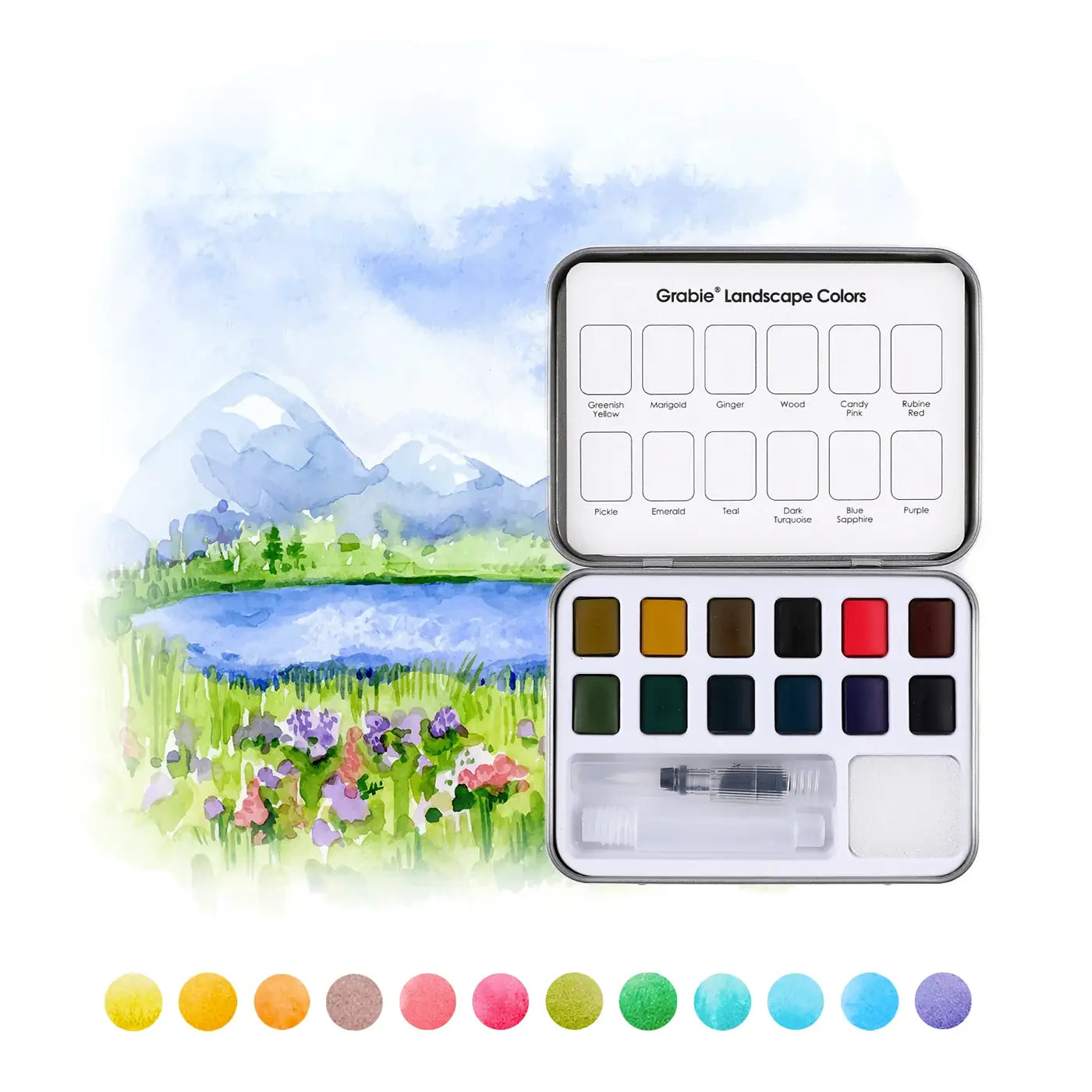 Watercolor Pocket Set