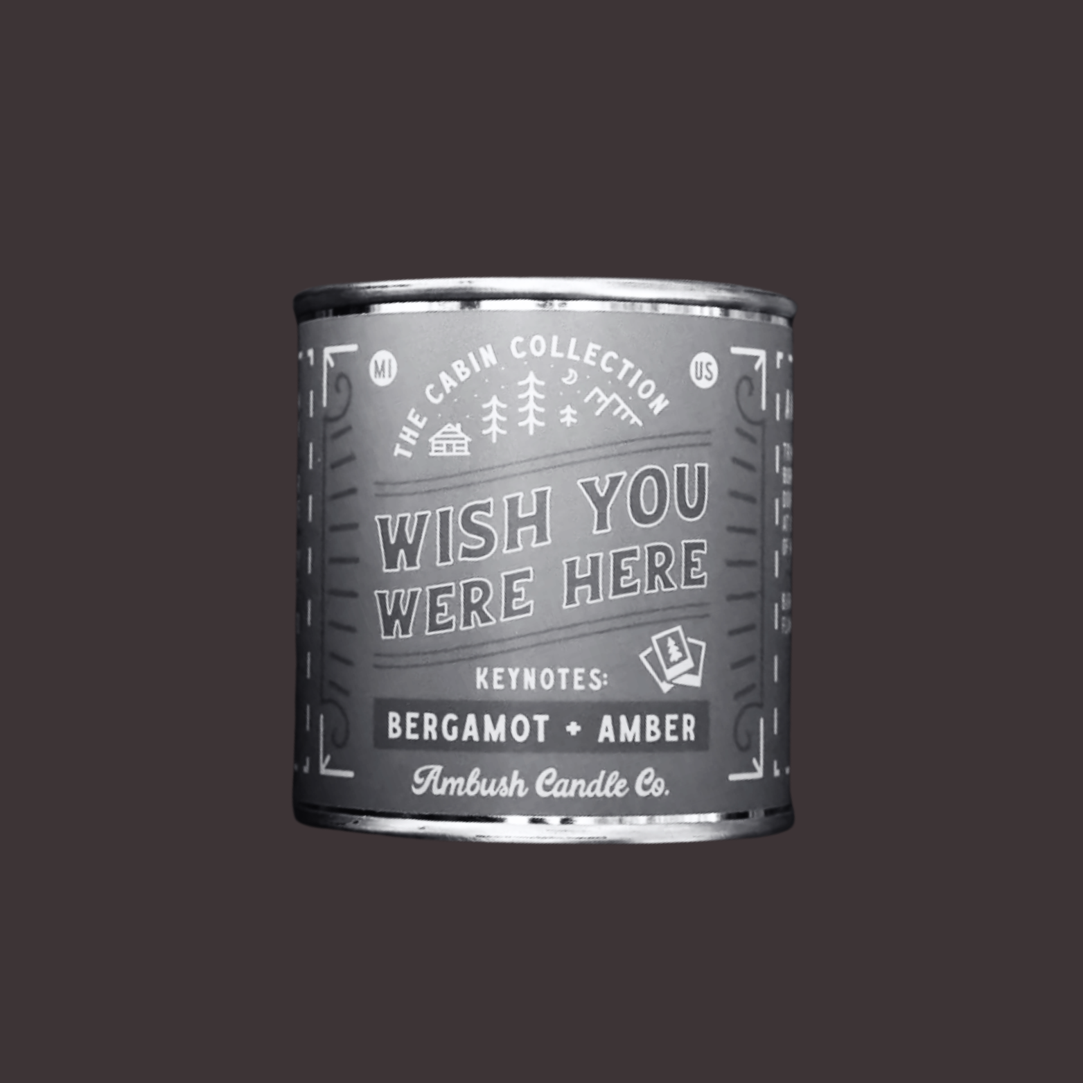 Wish You Were Here Candle