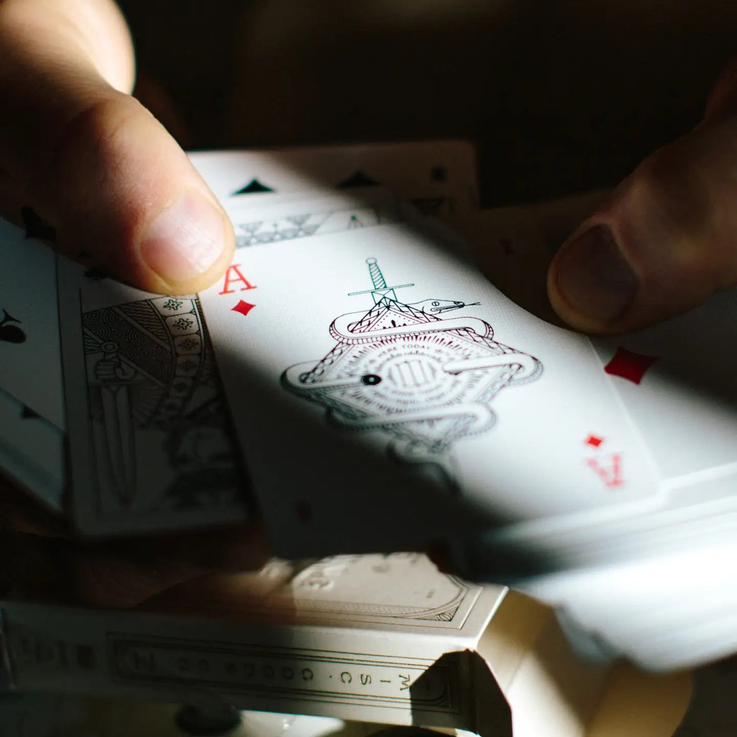 Sandstone Playing Cards