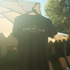 Black Leisure Club Tee