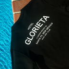 Black Leisure Club Crewneck