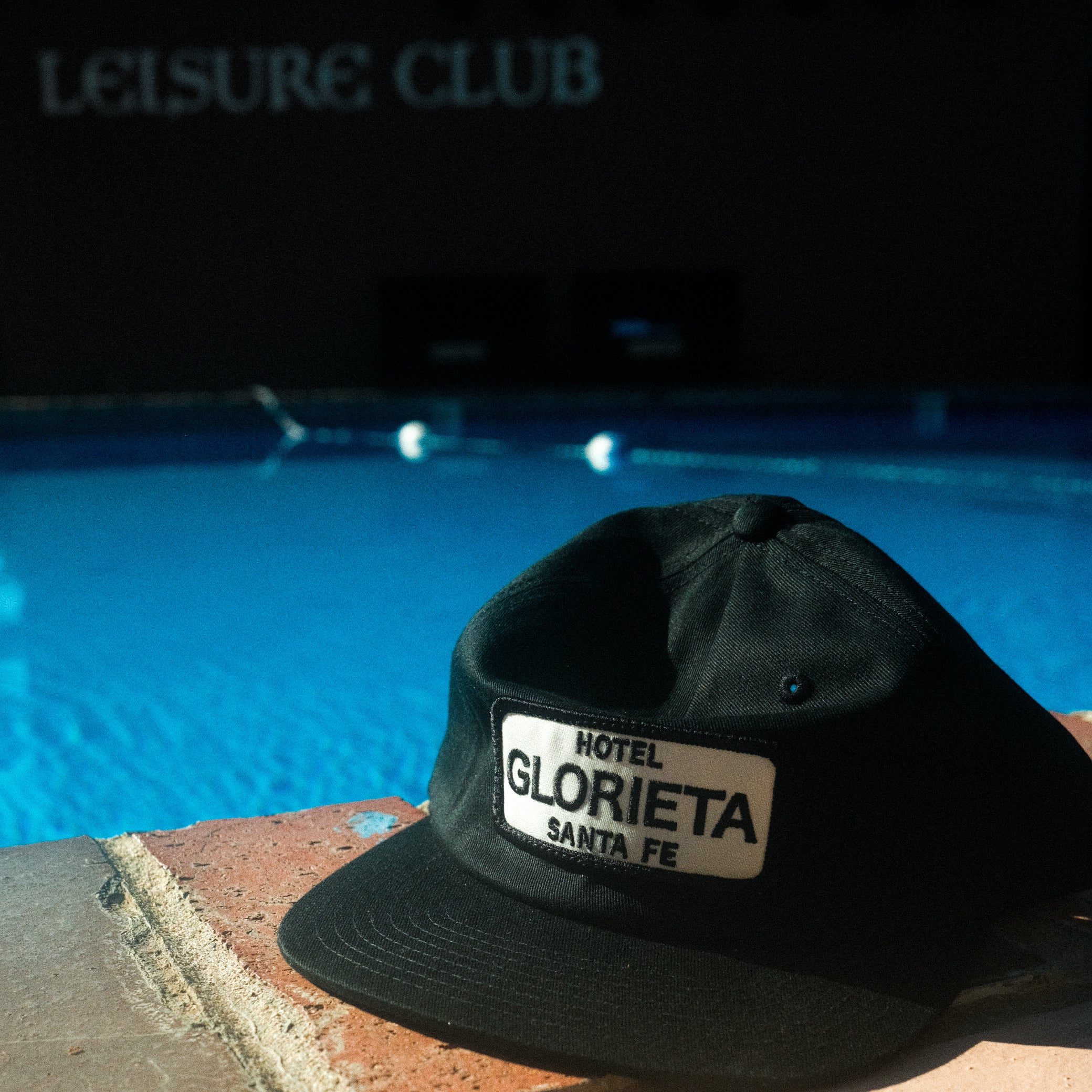 Blue 5 Panel Glorieta Patch Hat