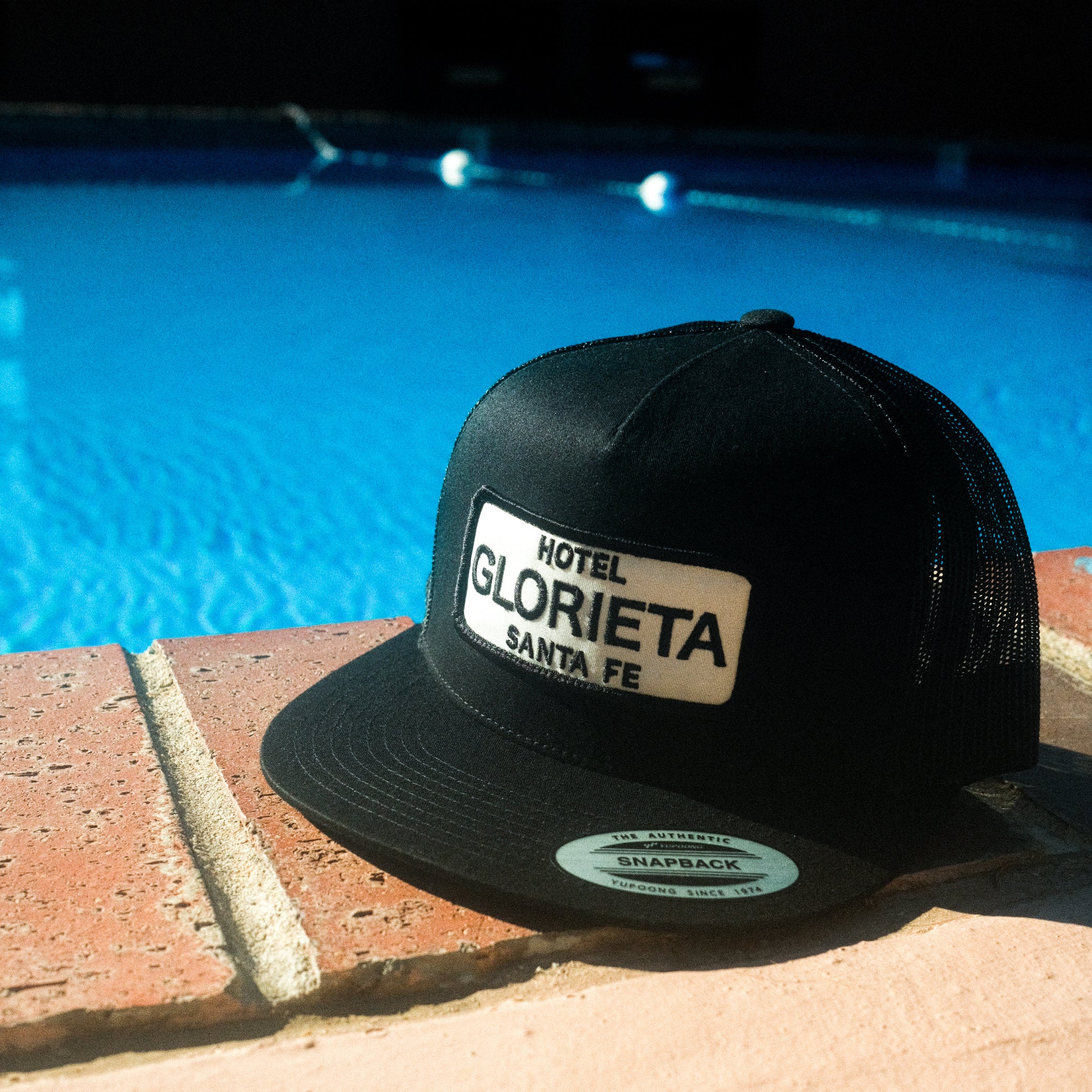 Classic B&W Glorieta Patch Hat