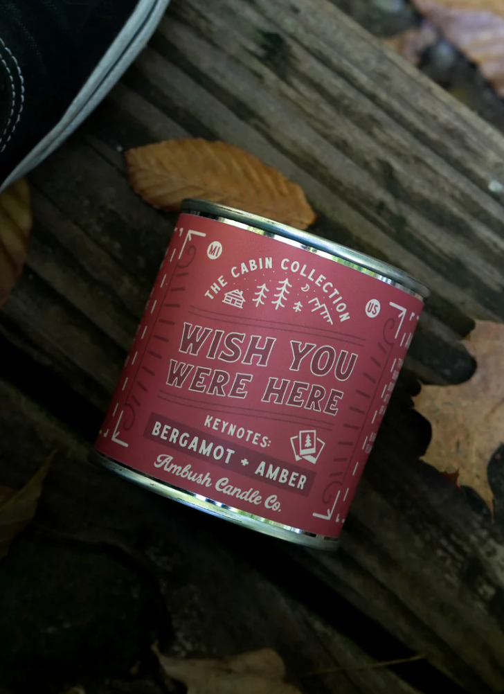 Wish You Were Here Candle