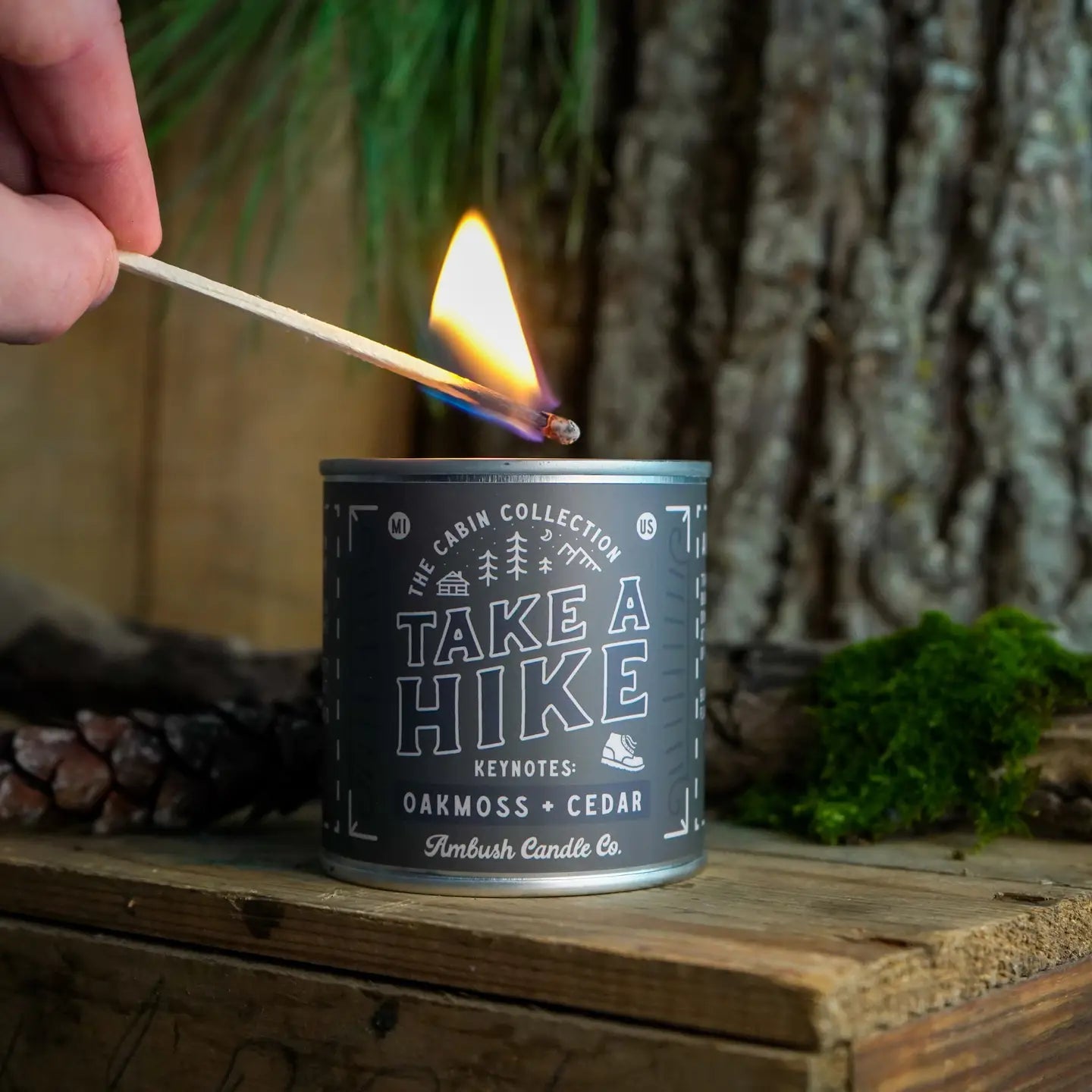 Take a Hike Candle
